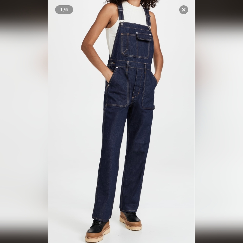 SLVRLAKE Worker Denim Jean Overalls